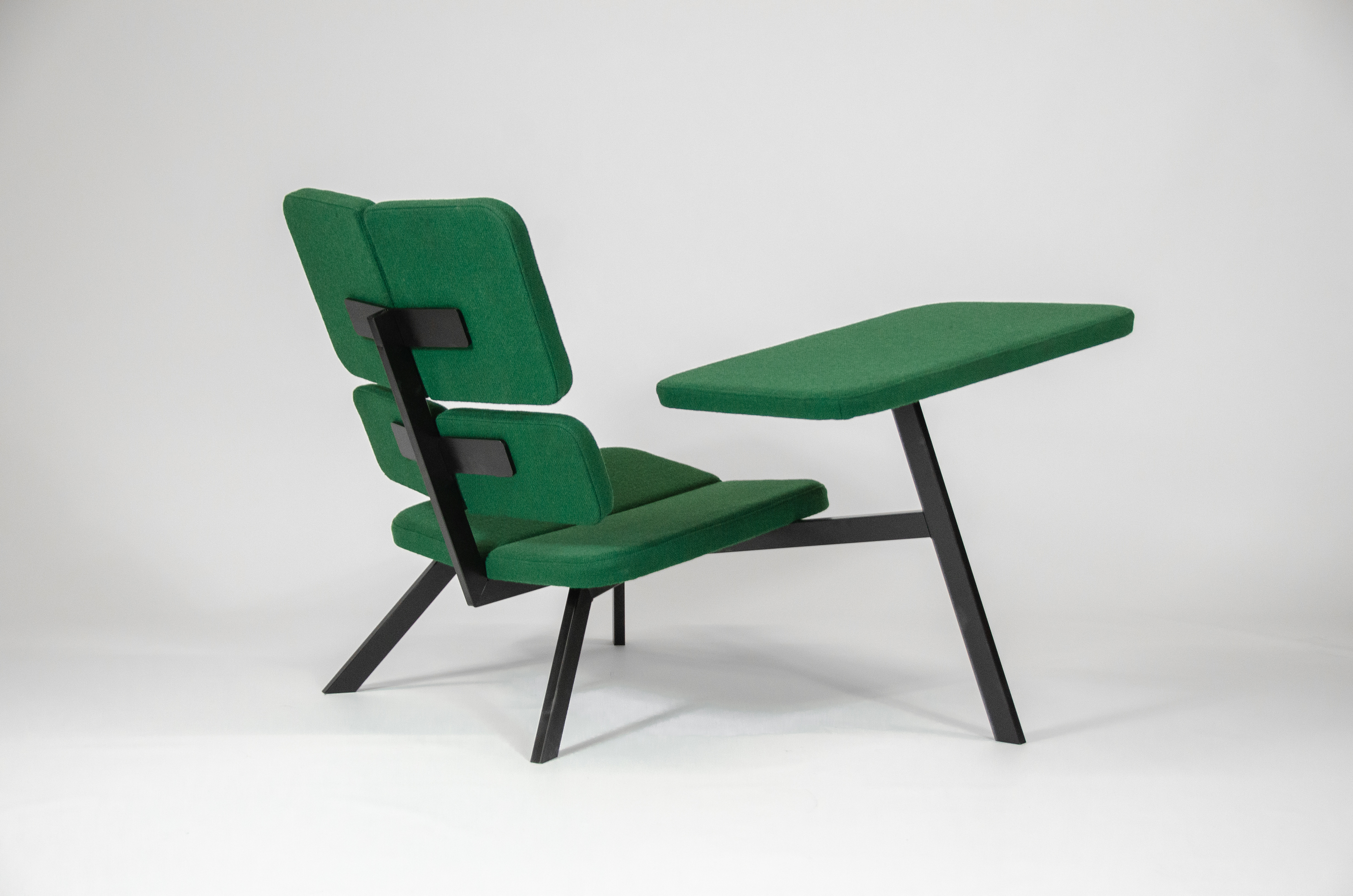 Poly lounge stoel groen