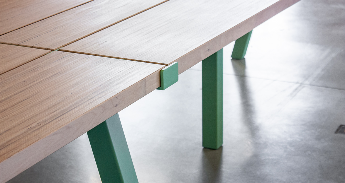 detail houten tafel, houtstructuur